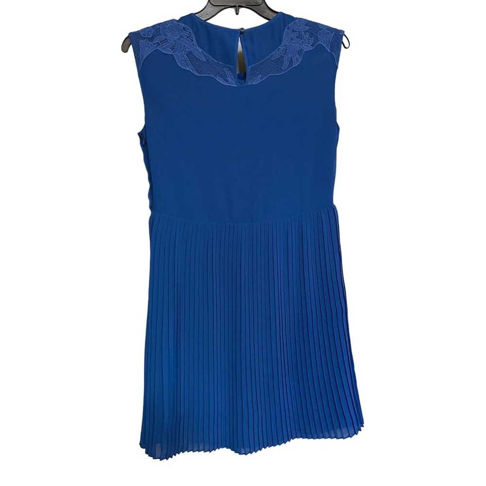 Ted Baker Dress Saskiah Blue Lace Pleated Embroid… - image 2