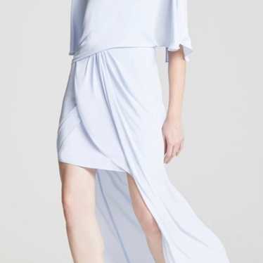Halston Heritage Evening Gown Dress in Baby Blue - image 1
