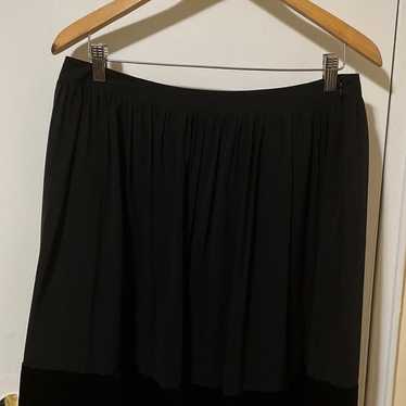 Burberry London Silk Black Skirt