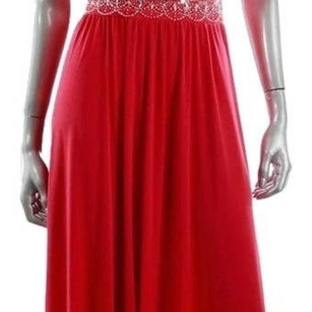 R & M Richards Royal Red Formal Dress - image 10