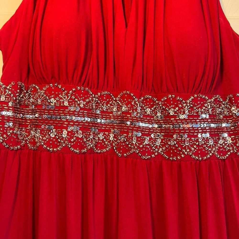 R & M Richards Royal Red Formal Dress - image 6