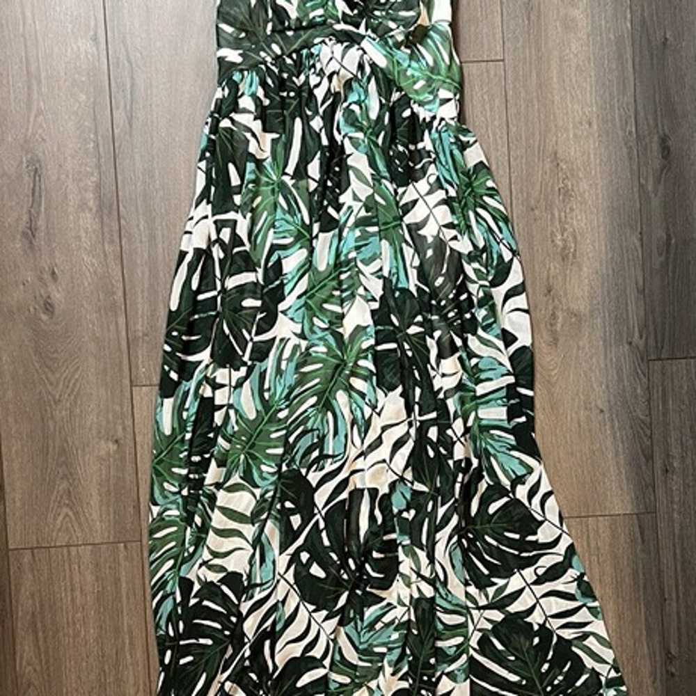 New Meghan LA Enchanted Empire Maxi Dress Green F… - image 4