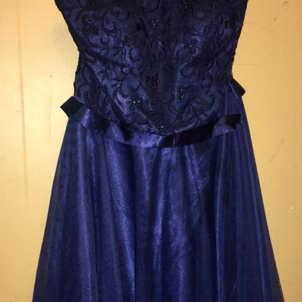 Blue prom dress - image 1