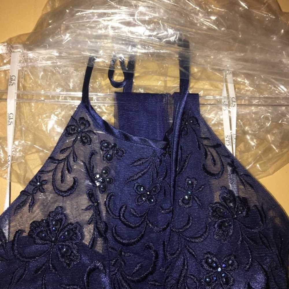 Blue prom dress - image 2