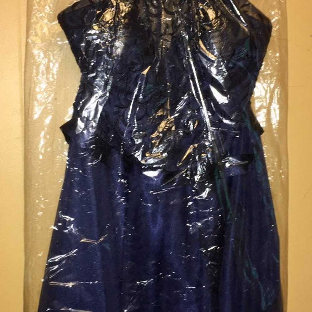 Blue prom dress - image 6