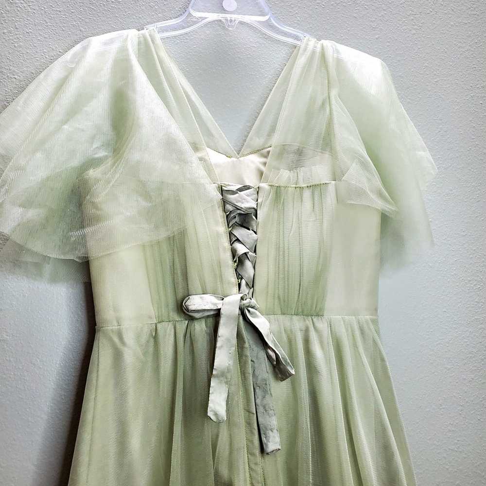 Sage green Bridesmaid Prom Dress - image 11