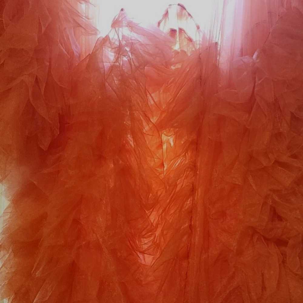 Long Sleeve Maxi Ruffled Tulle Dress for BOUDOIR … - image 11