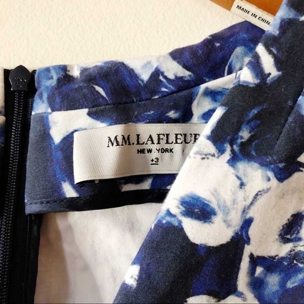 MM Lafleur Aditi dress blue floral sheat - image 5