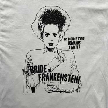 Horror Bride of Frankenstein size small color whi… - image 1