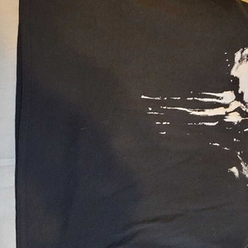 The Punisher Distressed Marvel Skull T-Shirt Blac… - image 5
