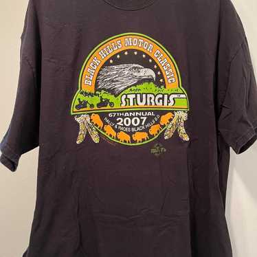 STURGIS T-Shirt Black Men’s XXL 2007 67th Annual … - image 1