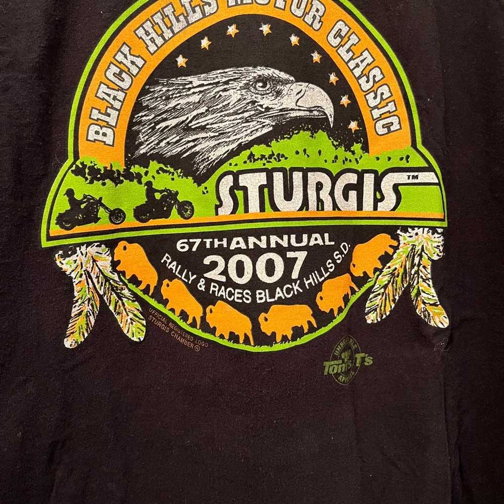 STURGIS T-Shirt Black Men’s XXL 2007 67th Annual … - image 2