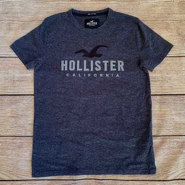 Hollister Men's Ombre Graphic T-Shirt Crew Neck Logo Tee Size XXS XS S M L  New!!