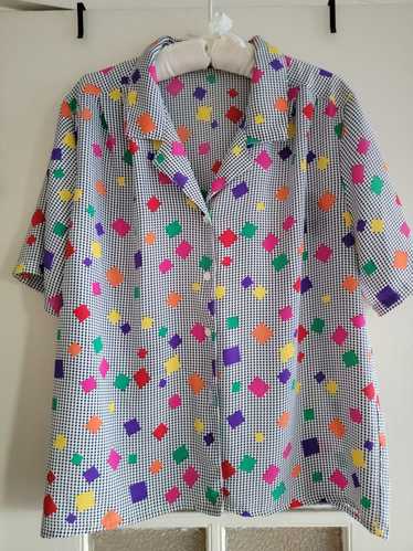 Random Vintage 80's Confetti Shirt (L) | Used,…