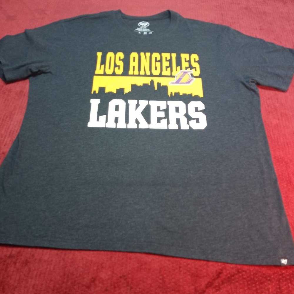 47 Brand NBA Los Angeles Lakers size 2XL(26) - image 2