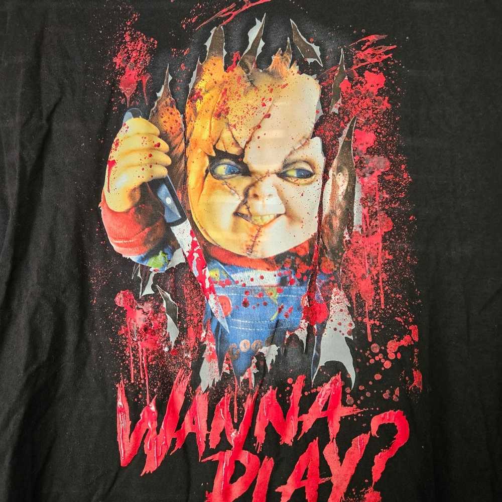 Universal studios chucky child's play T-shirt. - image 2