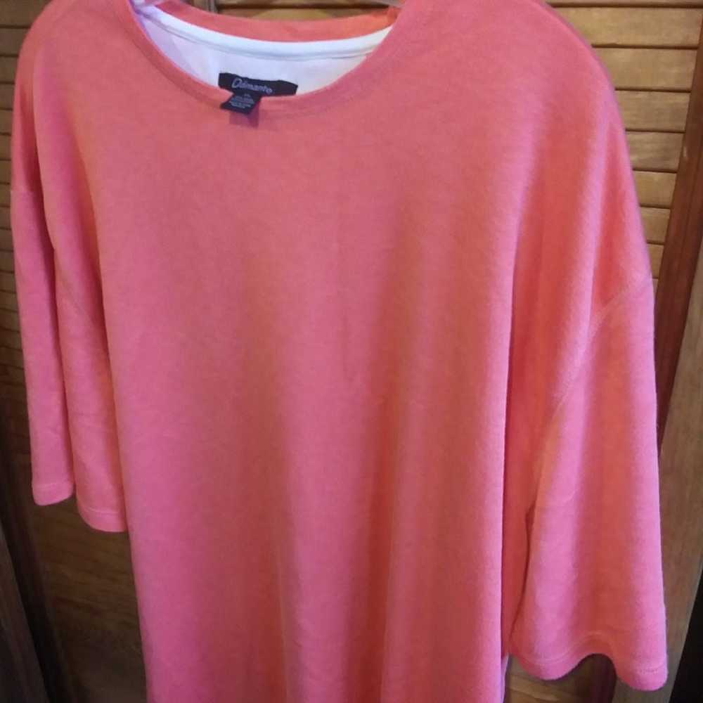 D'amante men's 3xl peach tee - image 5