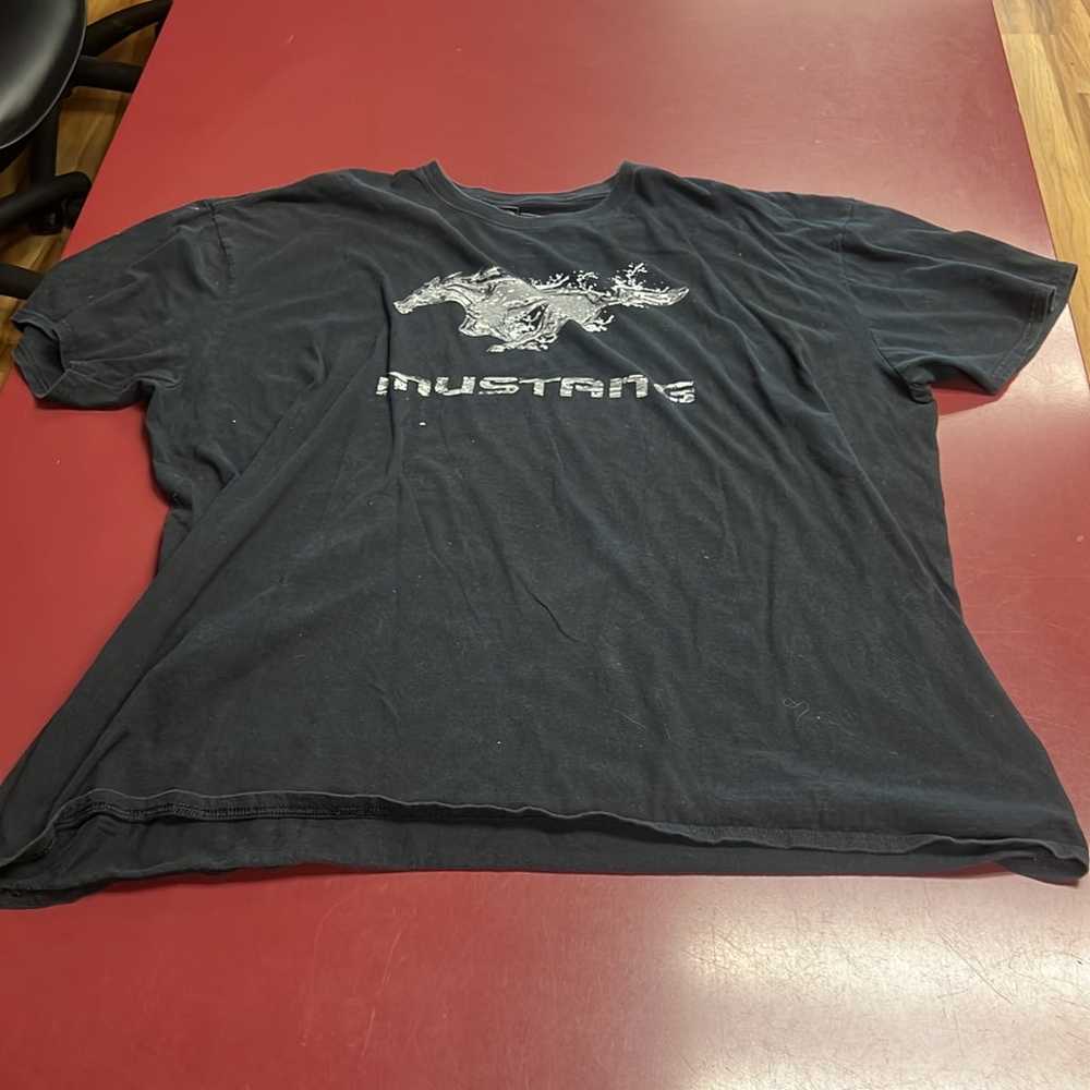 Ford Mustang  Black Tee Shirt Size 3XL - image 1