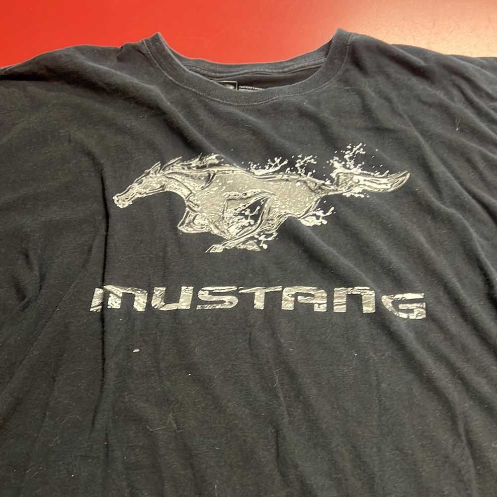 Ford Mustang  Black Tee Shirt Size 3XL - image 2