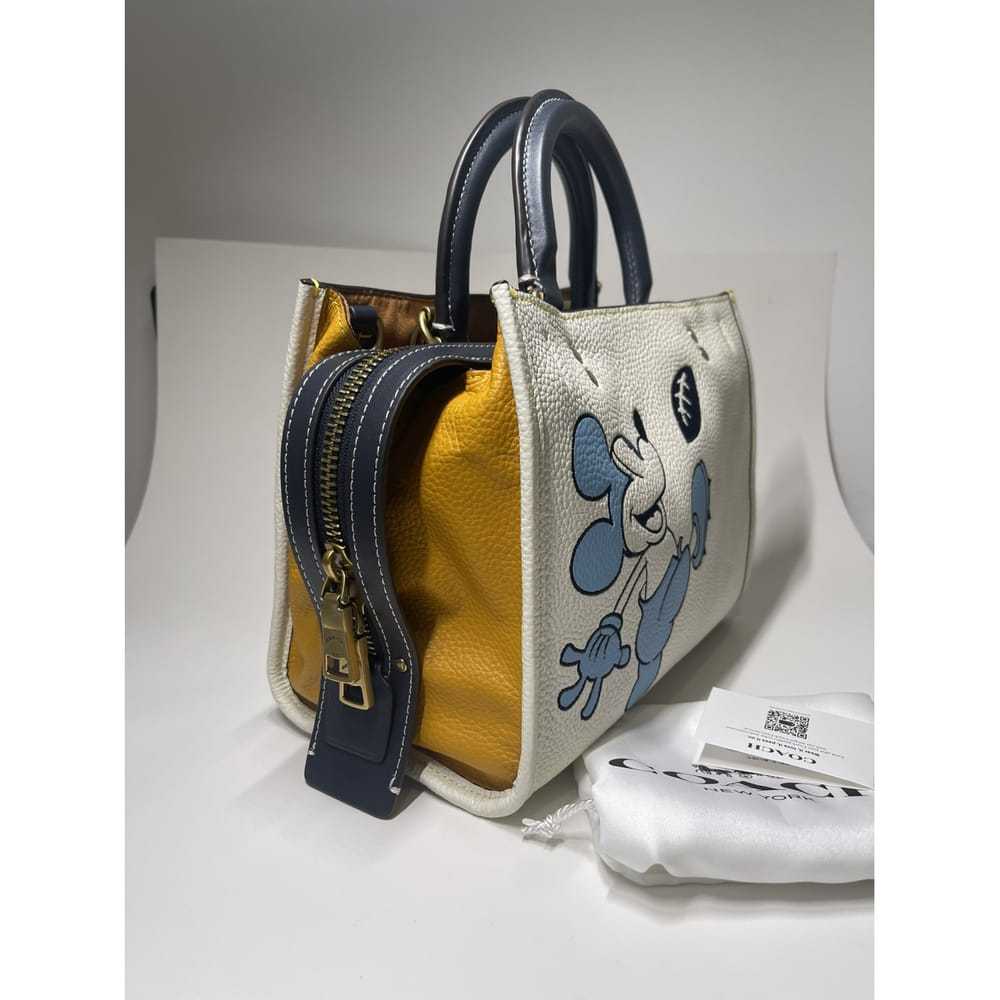 Coach Disney collection leather handbag - image 5