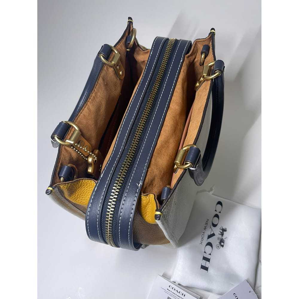 Coach Disney collection leather handbag - image 9