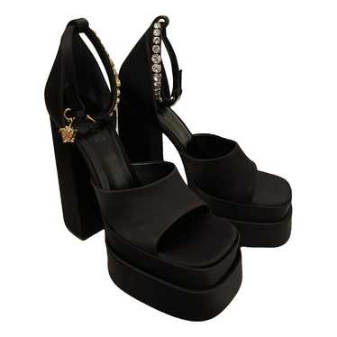 Versace Medusa Aevitas cloth heels