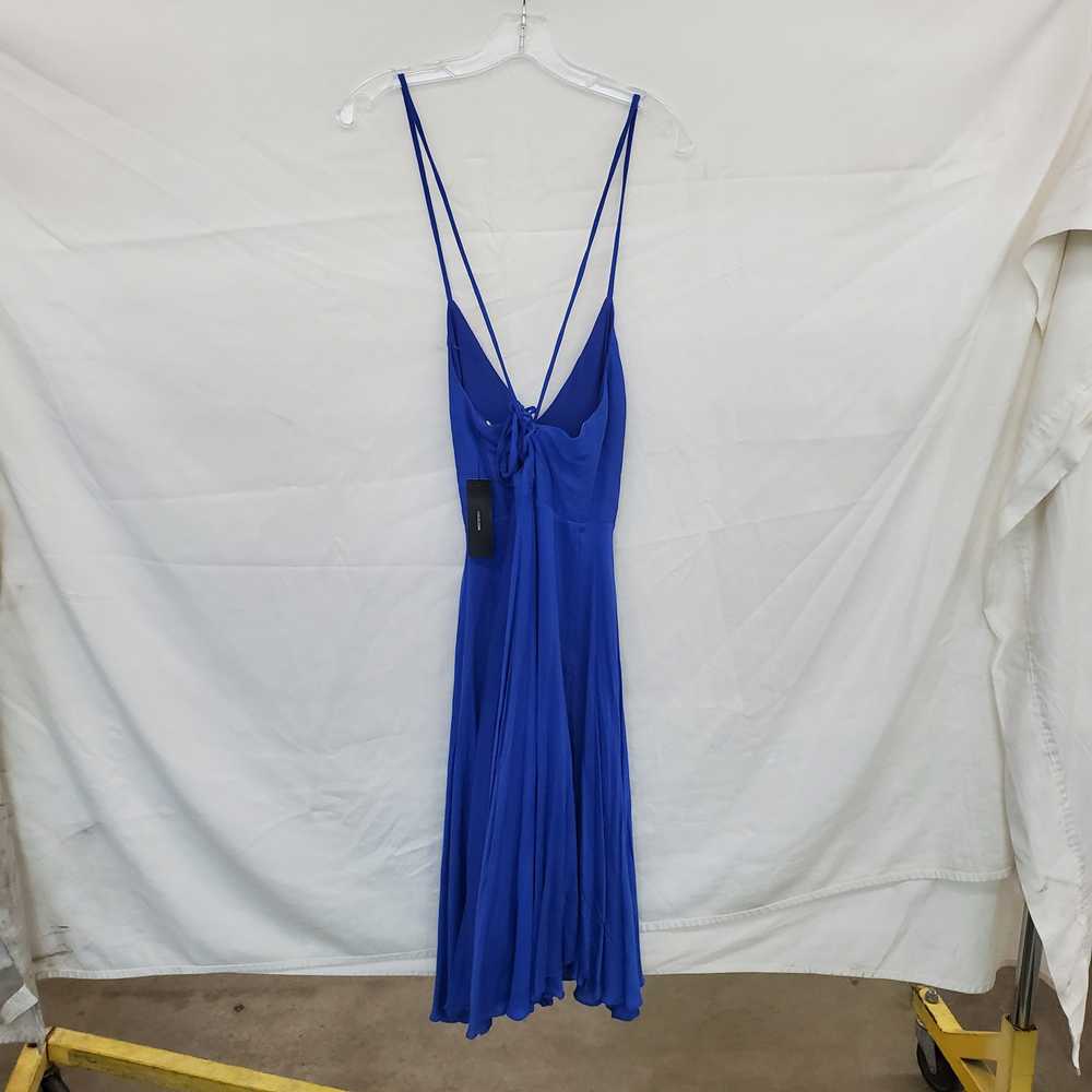Lulus Blue A line Sleeveless Midi Dress WM Size S… - image 1