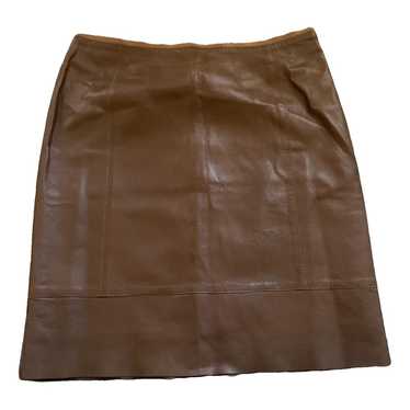 Max Mara 's Leather skirt suit - image 1