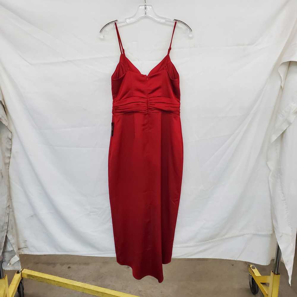 Express Red Evening Slip Dress WM Size S NWT - image 2