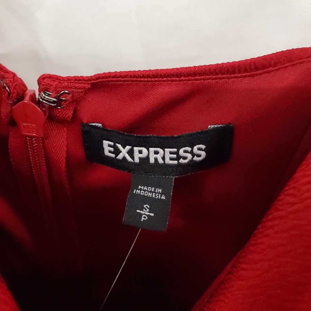 Express Red Evening Slip Dress WM Size S NWT - image 3