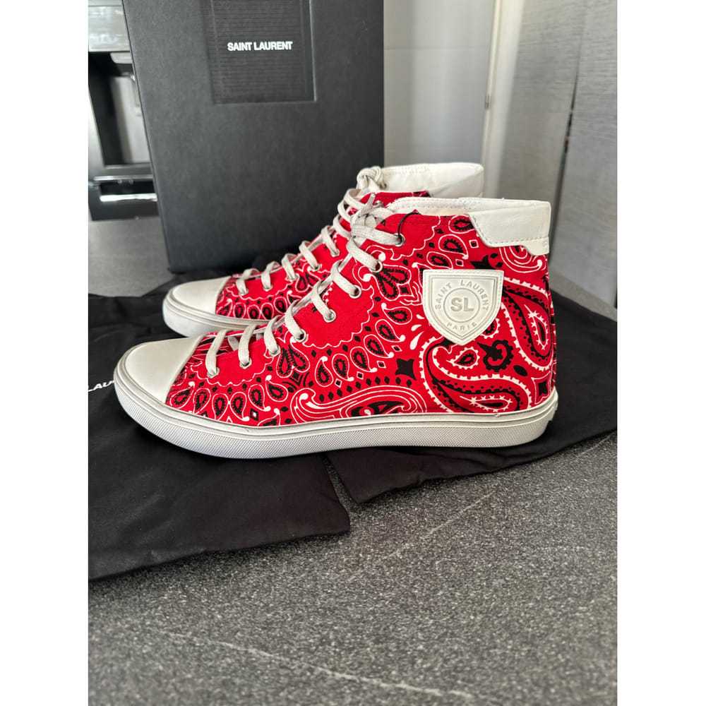 Saint Laurent Bedford cloth high trainers - image 2