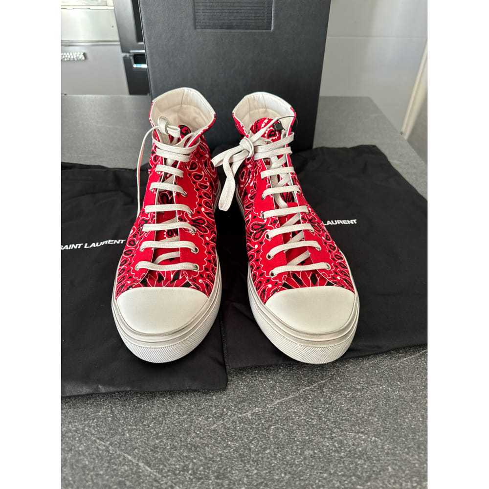 Saint Laurent Bedford cloth high trainers - image 3