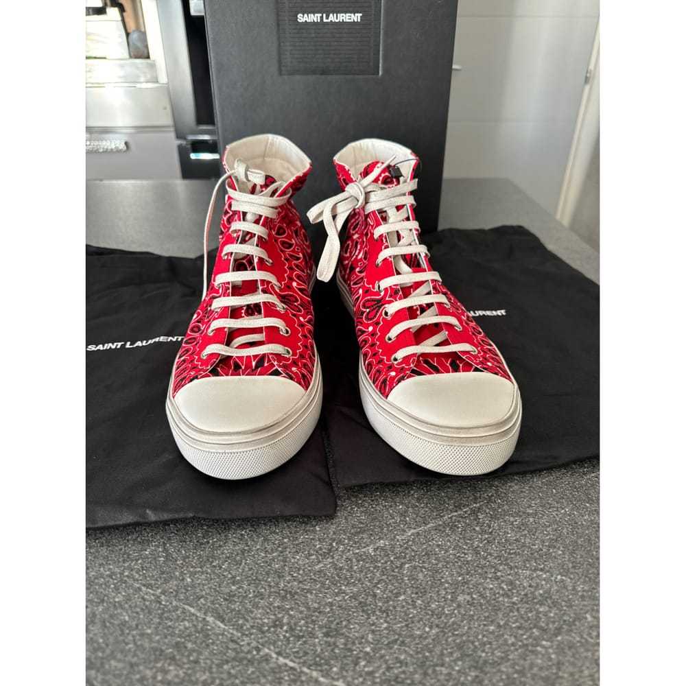 Saint Laurent Bedford cloth high trainers - image 4