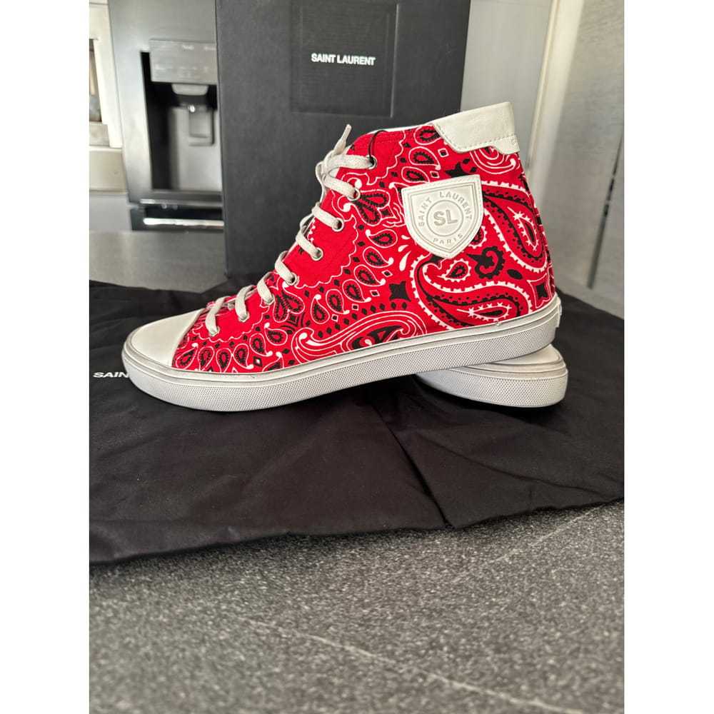 Saint Laurent Bedford cloth high trainers - image 5