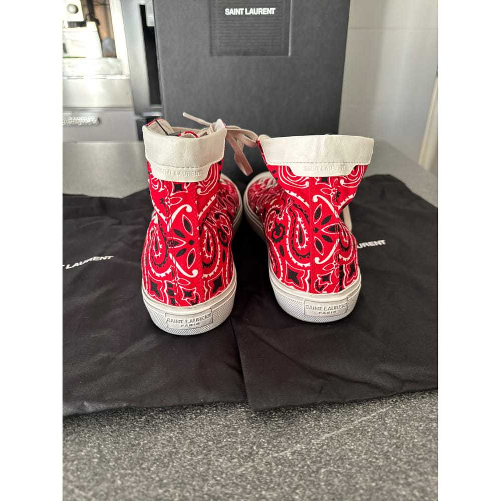 Saint Laurent Bedford cloth high trainers - image 6