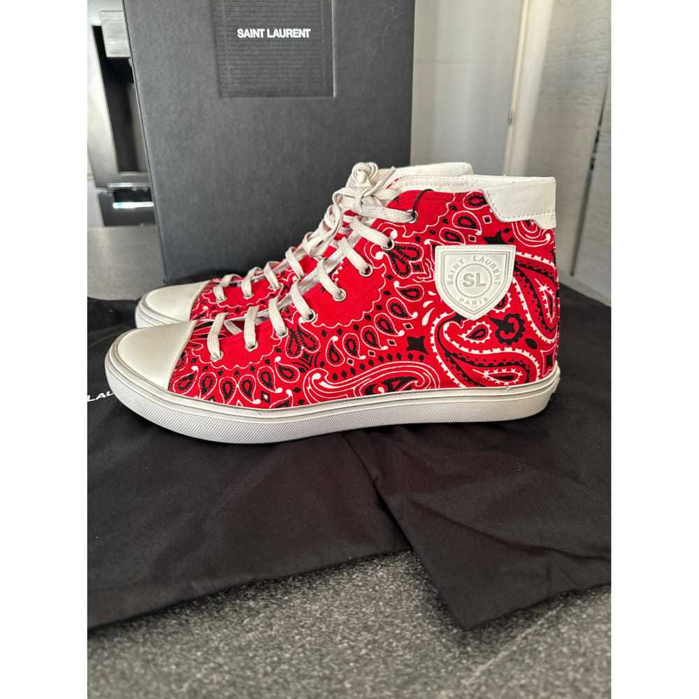 Saint Laurent Bedford cloth high trainers - image 8