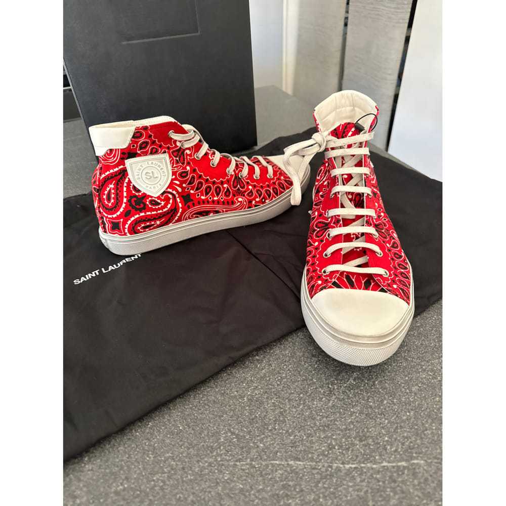 Saint Laurent Bedford cloth high trainers - image 9