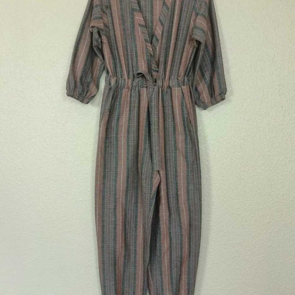 Free people Long jumpsuit with metallic stripes a… - image 3