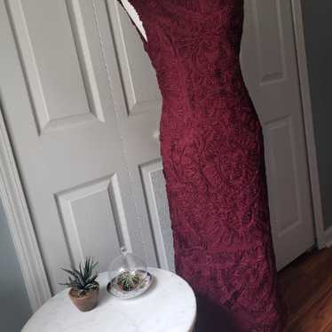 Burgundy Formal Mermaid Floor Length Dress size 10