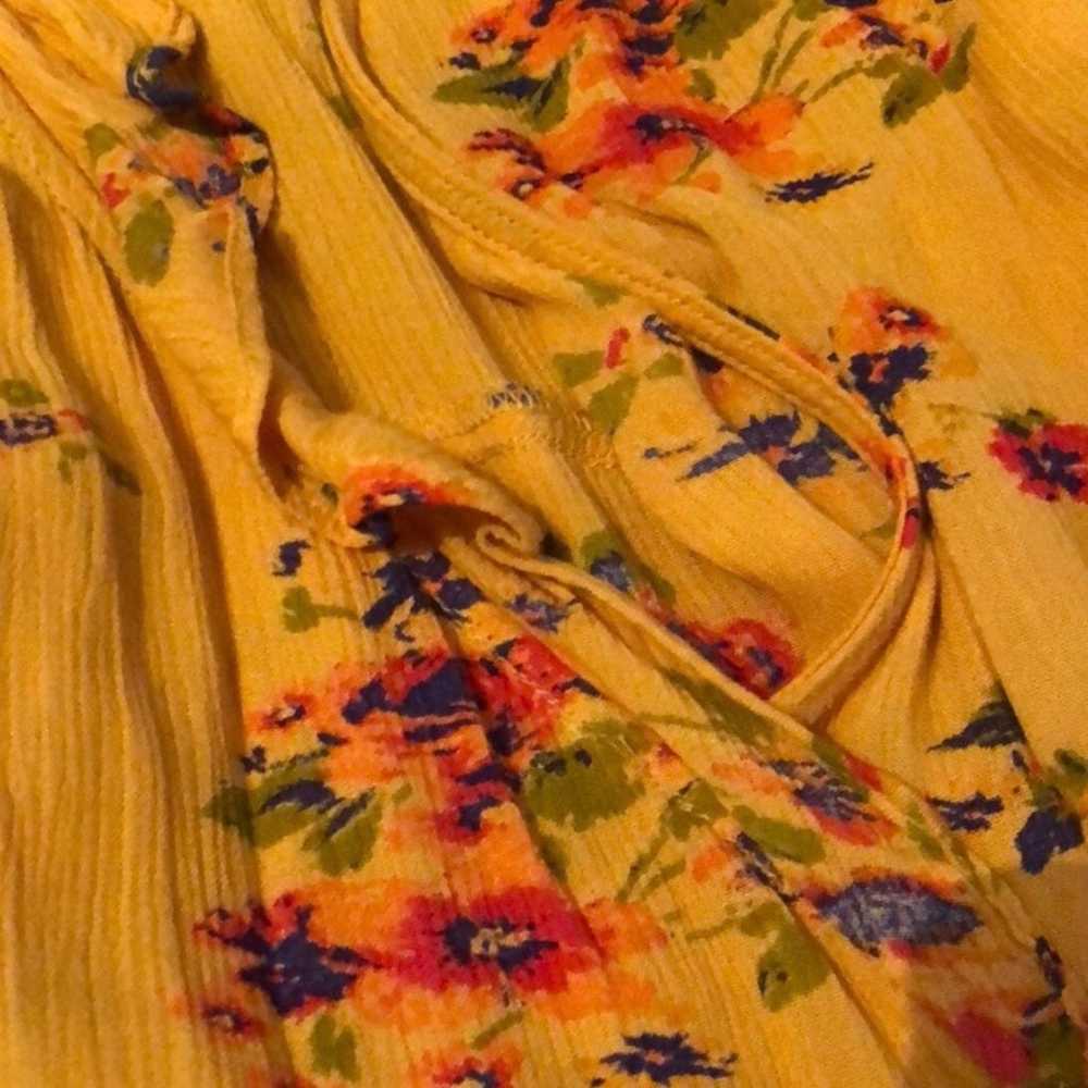 Pins & Needle Floral Wrap Dress - image 3
