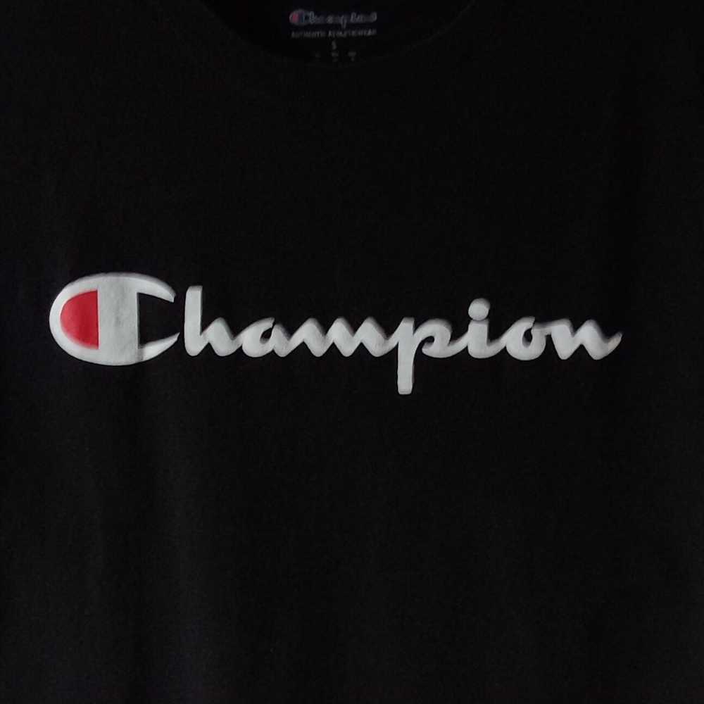 Champion men's black short sleeve activewear t-sh… - image 3