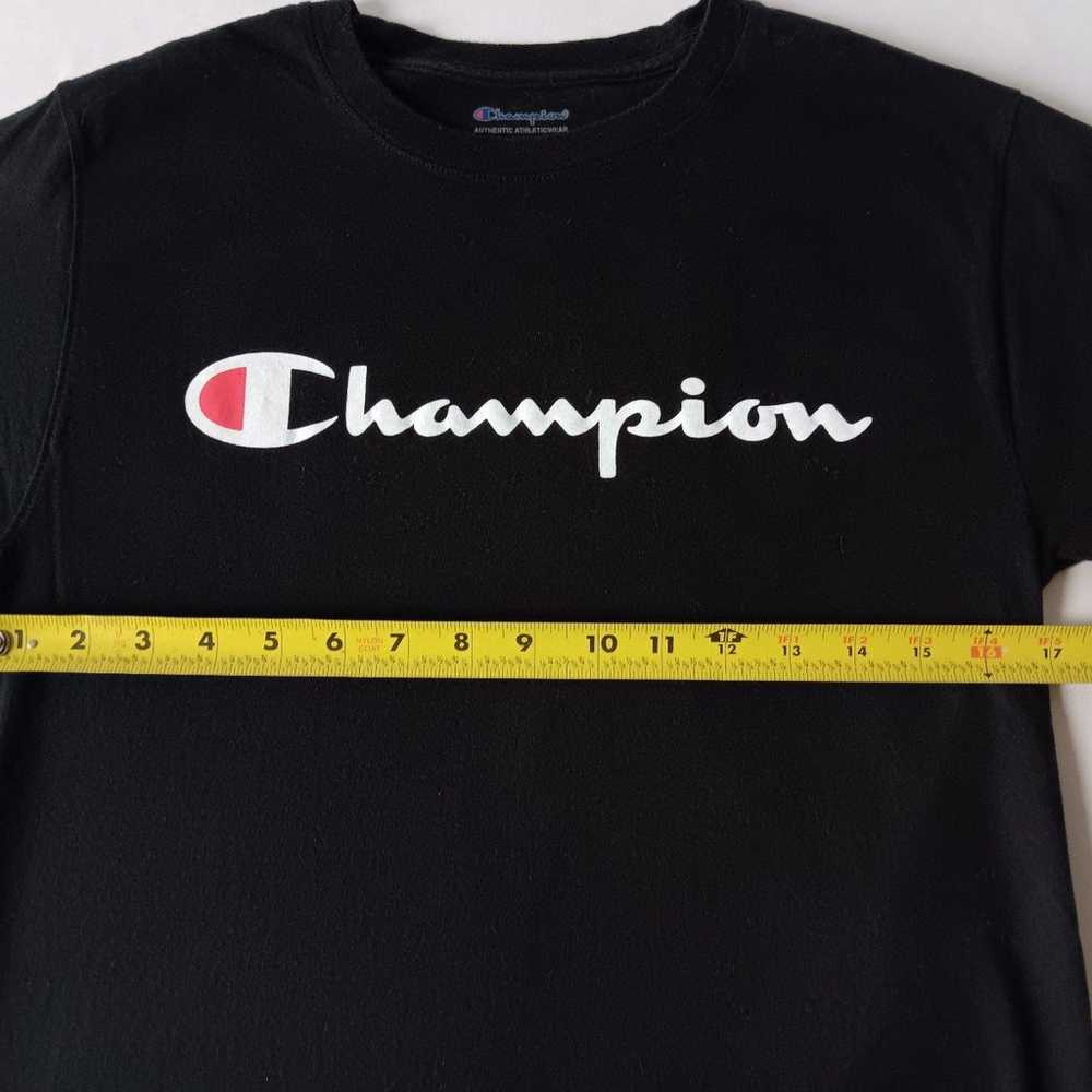 Champion men's black short sleeve activewear t-sh… - image 6