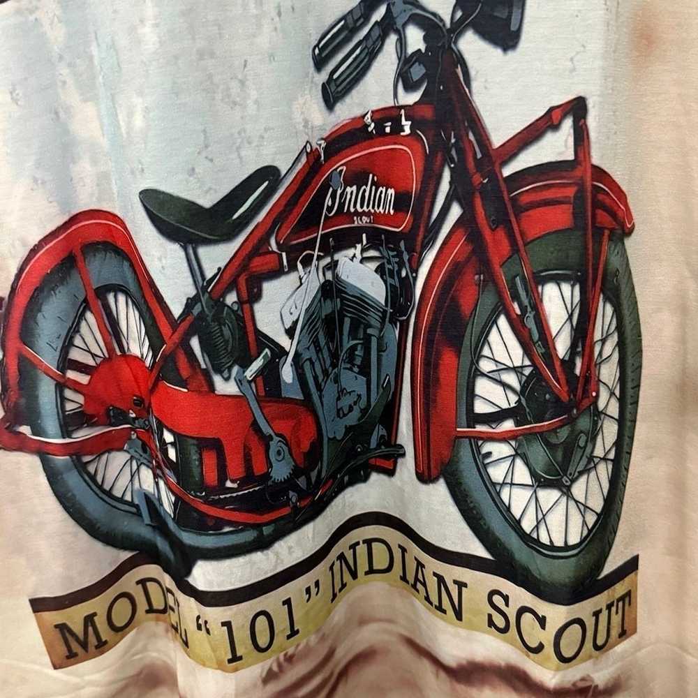 LAST PRICE Mens Indian Motorcycle T-Shirt XL - image 4