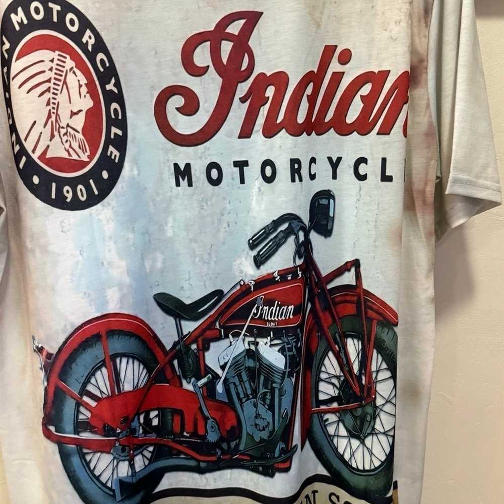LAST PRICE Mens Indian Motorcycle T-Shirt XL - image 5