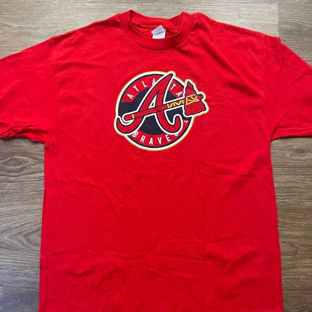 Red Atlanta Braves T shirt - image 1