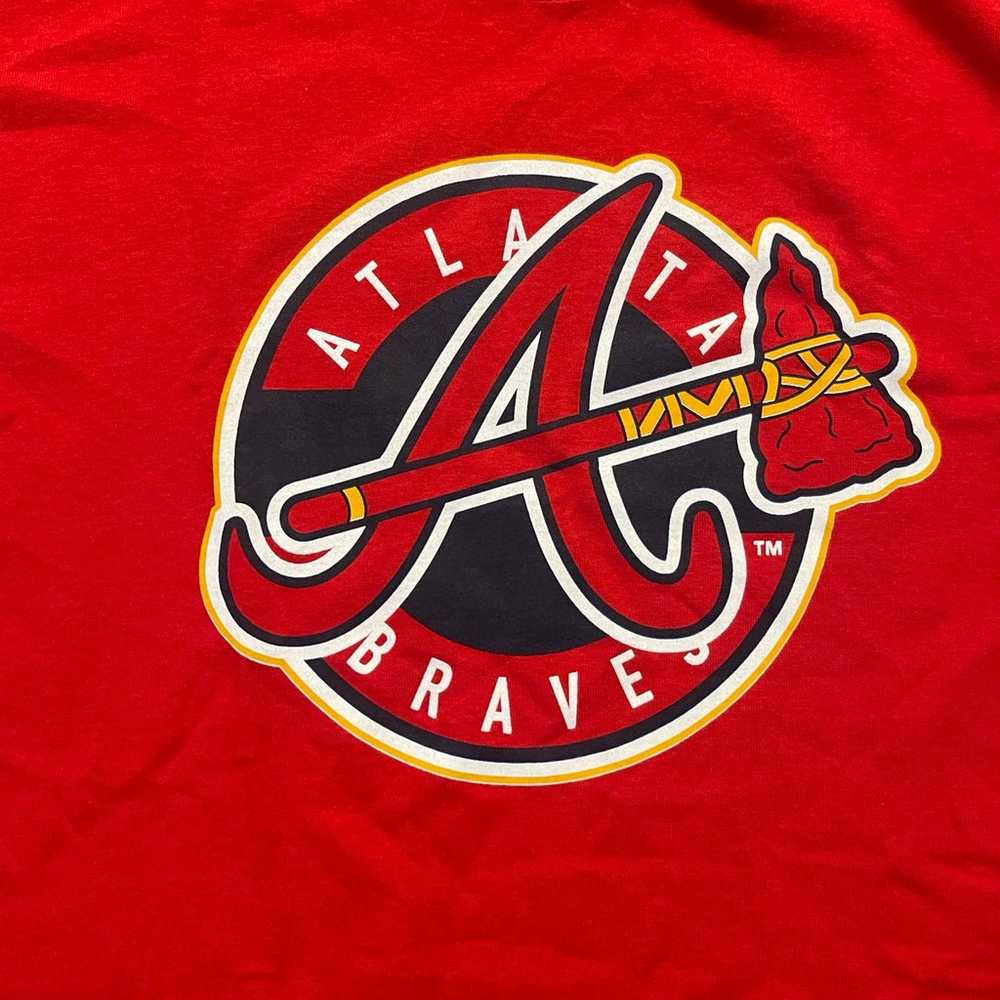 Red Atlanta Braves T shirt - image 2