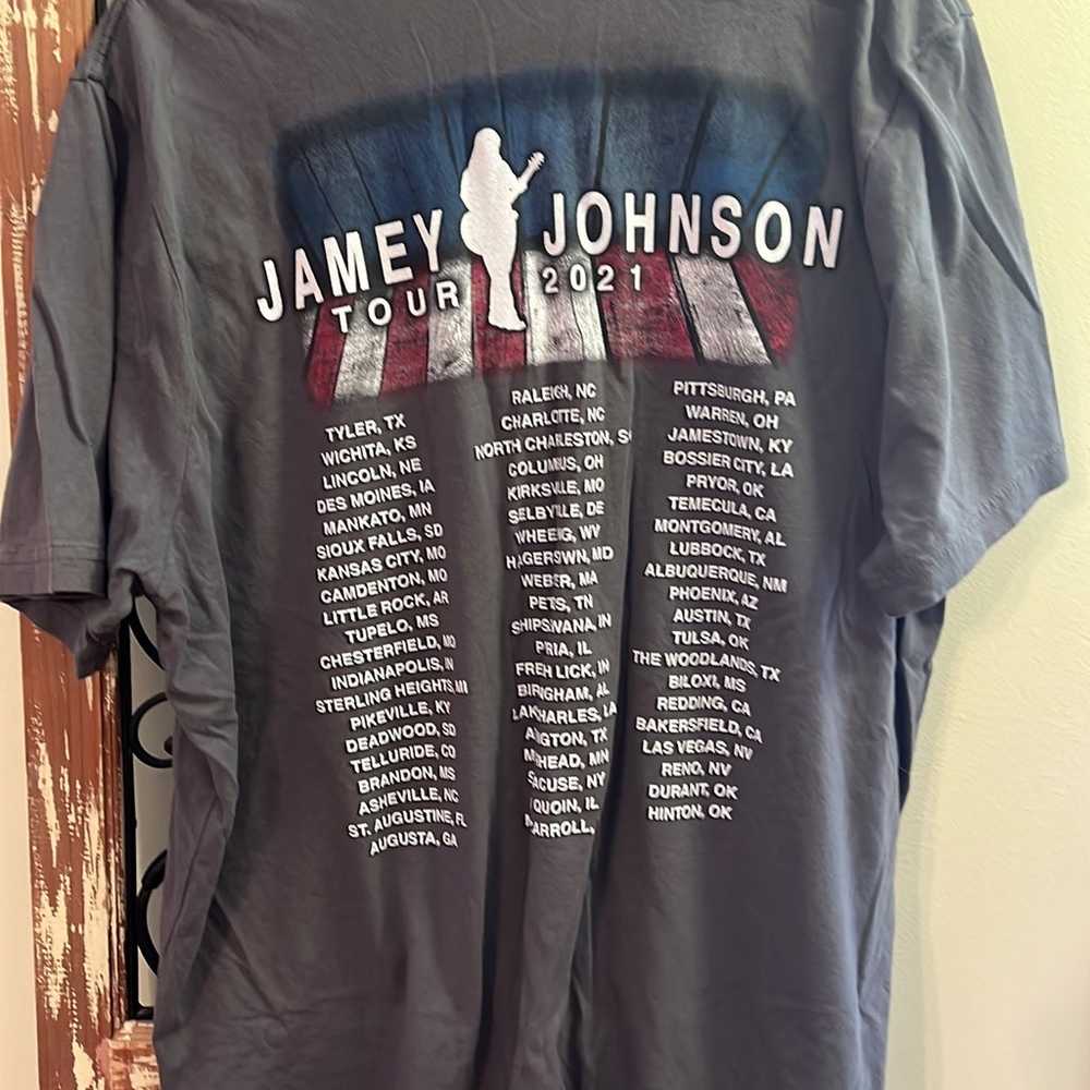 Jamey Johnson your 2021 men’s T-shirt 2X - image 4