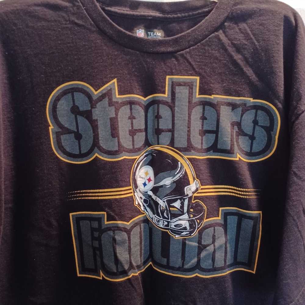 Pittsburg Steelers Tee Shirt Front & Back Design … - image 2