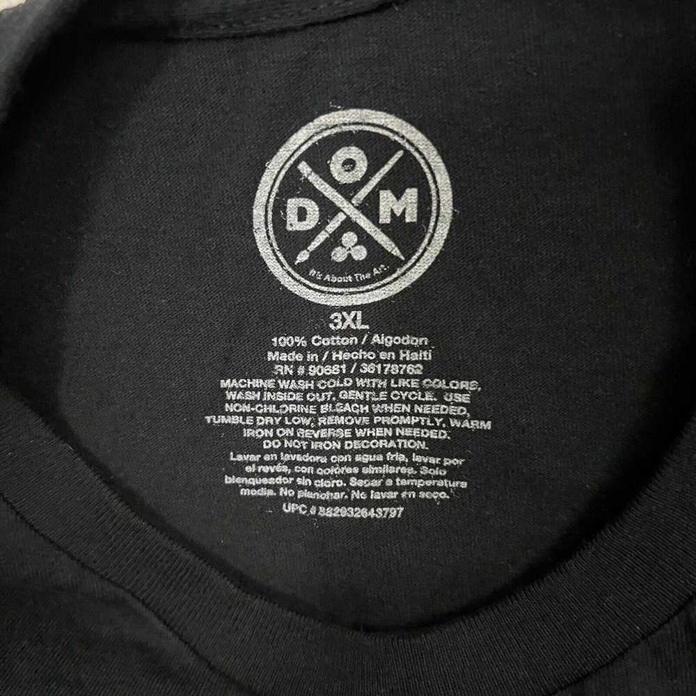 DOM T-Shirt Mens 3XL Black Gangster Rap Cats Hip … - image 4