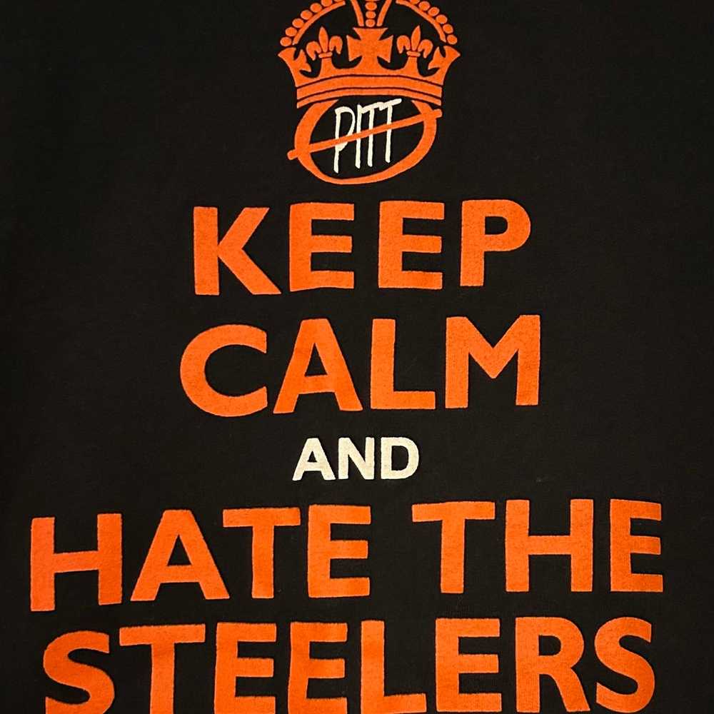 Keep Calm and Hate the Steelers Shirt - image 2